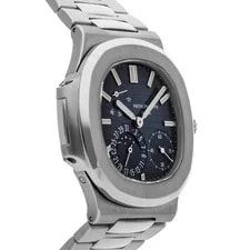 Patek Philippe Nautilus Moonphase Steel Auto 40mm Blue Dial 5712/1A-001 3