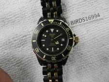 Heuer — Heuer Ref. 980.028N 1000 Black Gold 200M Diver Working Fair CN — Watch — resale