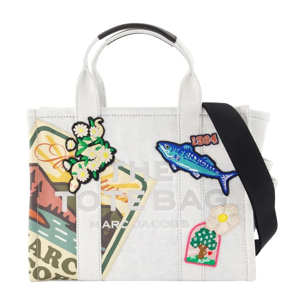 Marc Jacobs — Marc Jacobs Embroidered Patchwork Tote Bag — — Handbag — resale