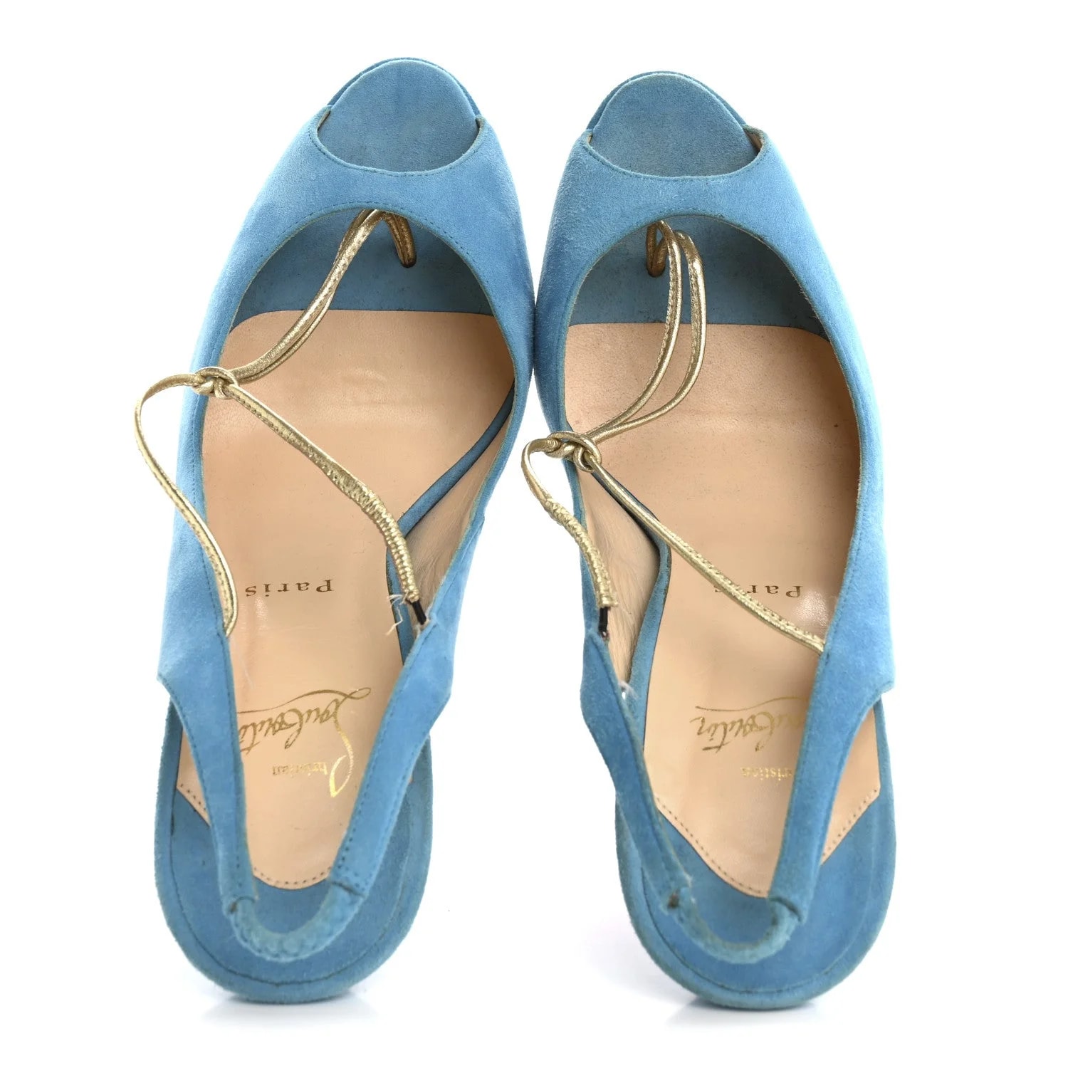 Veau Velours Spritney 100 Peep Toe 41 2