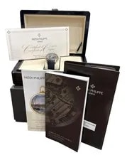 2022 Papers Patek Philippe Aquanaut Blue 18K White Gold 42.2mm 5968G-001 BOX 2