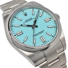 Rolex Oyster Perpetual 41 124300 41mm Stainless Steel Blue #UW059 3