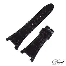 IWC Da Vinci Leather Belt Black Strap 29mm Buckle New 4
