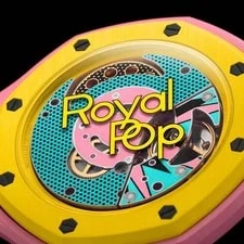 Audemars Piguet X Swatch Royal Pop Pocket Blue Pink Yellow New 4