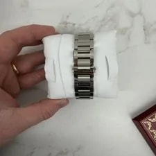 Cartier Ballon Bleu Stainless Steel Silver Roman 42mm W69012Z4 Box&Papers 4