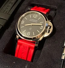 Panerai — Panerai Luminor PAM01086 44mm Manual Wind 100m Box/Papers Extra Straps — Watch — resale