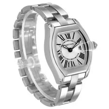 Cartier Roadster Small Steel Silver Dial W62016V3 3