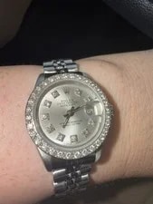Rolex — Rolex Datejust Stainless Steel Diamond Bezel - 26mm - 69174 — Watch — resale