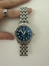 IWC — IWC Pilot's Mark XX 40mm Stainless Steel Blue Dial IW328204 With SW300 — Watch — resale