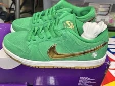 Nike SB — Nike SB Dunk Low St. Patrick's Day 6.5M Or 8.5M in OG Box — Sneaker — resale