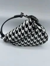 Dior Nano Saddle & Pixel Houndstooth Two Way 2