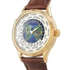 Patek Philippe Complications World Time Enamel Dial Yellow Gold 5231J-001 2