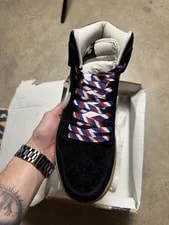 Size 10.5M/12W - Nike SB Dunk High Barbershop 313171-021 3