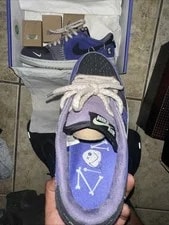 Size 7.5 - Zion Williamson X Air Jordan 1 Retro OG Low Voodoo Alternate 4