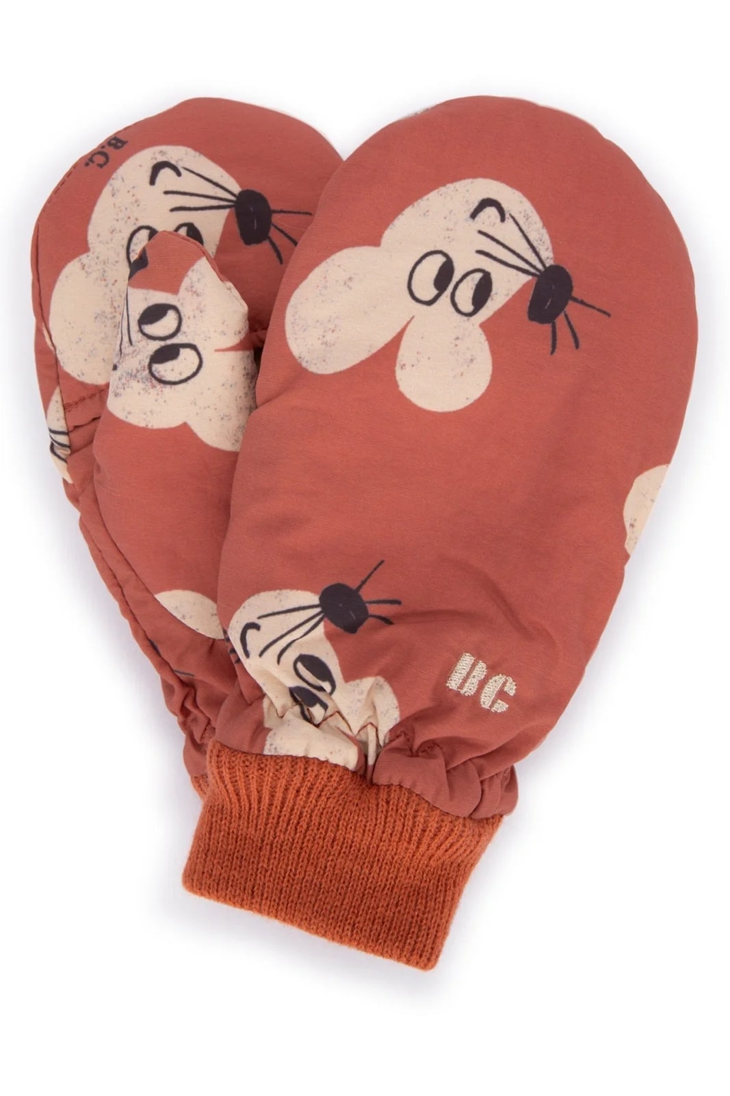 Bobo Choses — Bobo Choses Illustrated Character Mittens — Fabric (Unspecified ) Glove — Accessory — resale