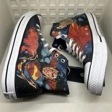Converse DC Comics X 10 Chuck Taylor All Star Hi Superman Justice League 4
