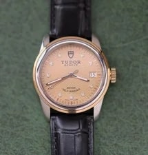 Tudor — Tudor Linen Champagne 10-Diam Glamour M55003-0068 Automatic 36mm — Watch — resale