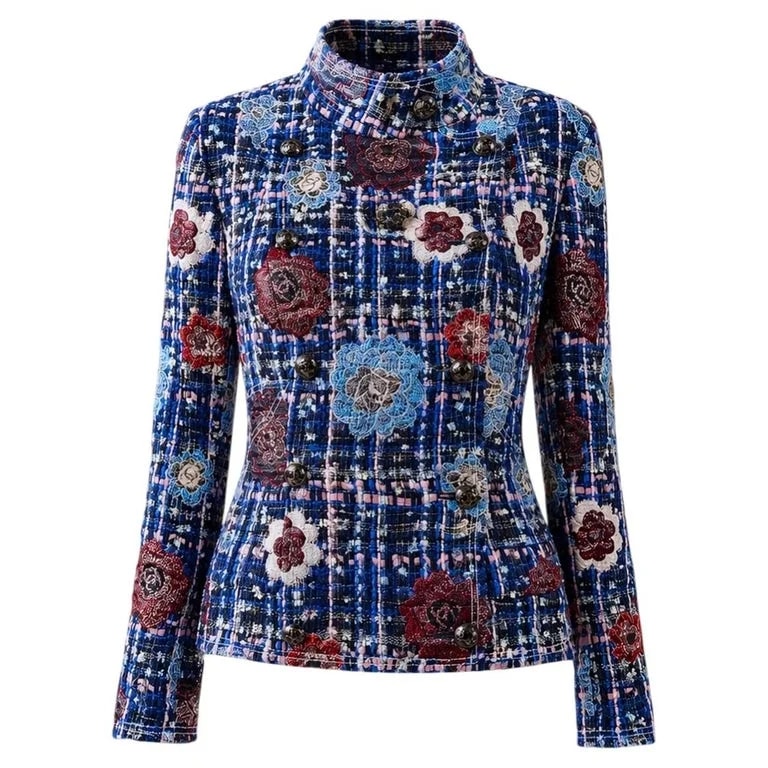 Chanel — Chanel 15$K Jacket CC Embroidered Camellias 38 FR — Clothing — resale