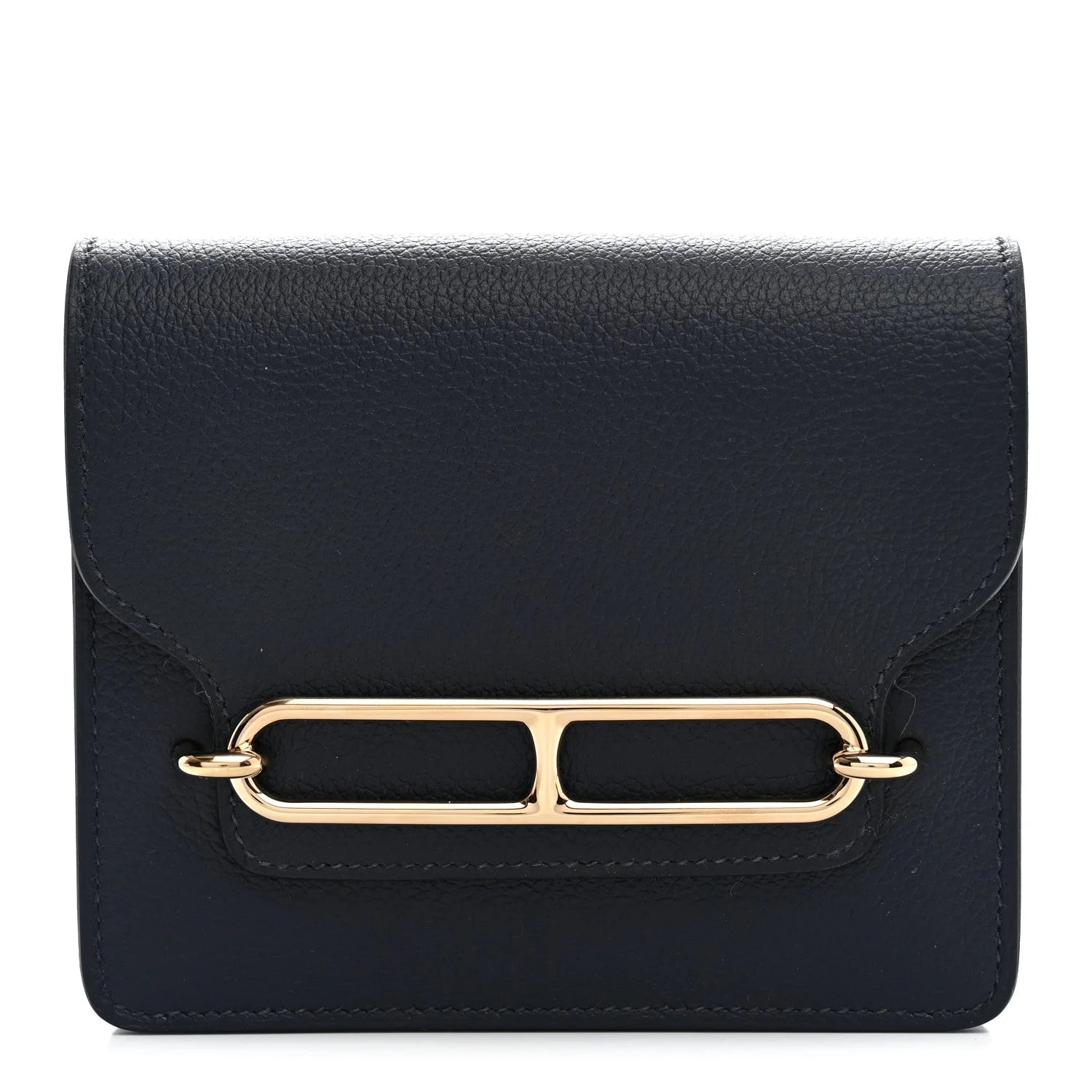 Hermès — Evercolor Roulis Slim Wallet Nuit — Accessory — resale