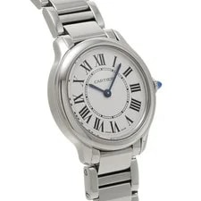 Cartier Ronde Must de WSRN0033 Silver 742297 3