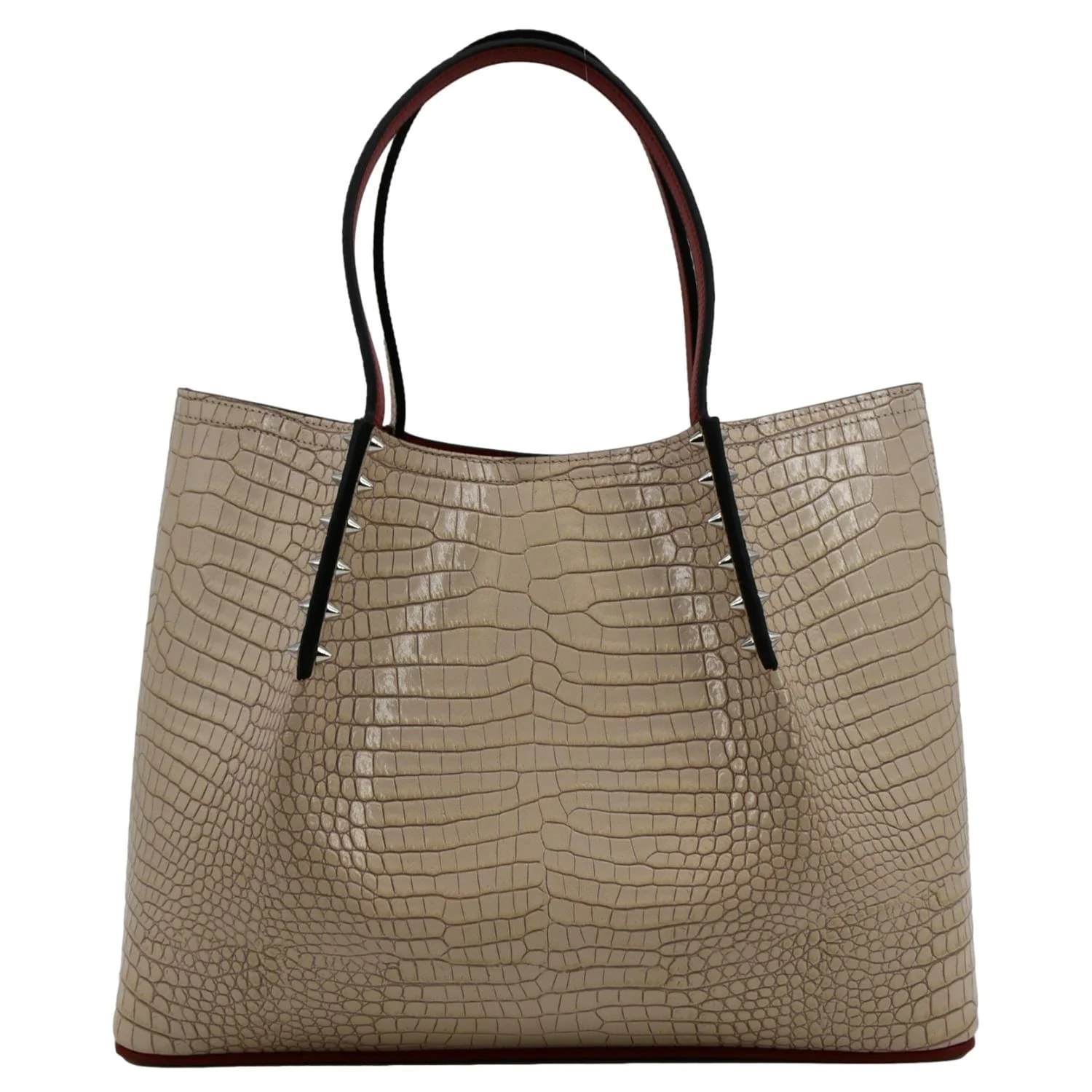 Christian Louboutin — Christian Louboutin Cabata Spike — Handbag — resale