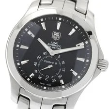 Tag Heuer — TAG Heuer Link Calibre 6 ’s Black Dial SS Automatic Date From Japan — Watch — resale