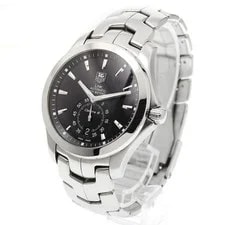 TAG Heuer Link Calibre 6 ’s Black Dial SS Automatic Date From Japan 3