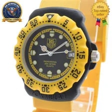 Tag Heuer — TAG Heuer 380.513 / 1 Formula 1 Professional Yellow Quartz — Watch — resale