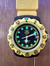 TAG Heuer 380.513 / 1 Formula 1 Professional Yellow Quartz 3