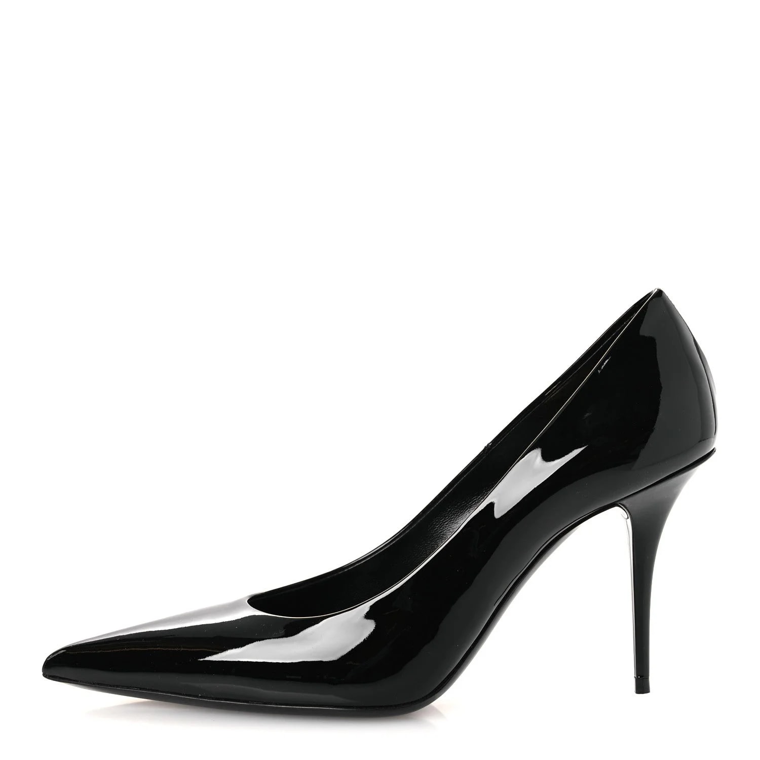 Saint Laurent — Vernice Seta Soft Norma 90 38 — Designer Shoe — resale