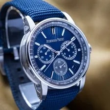 2024 Audemars Piguet Code 11.59 Chrono 41mm Blue Dial Steel AP 26393ST Full Set 3