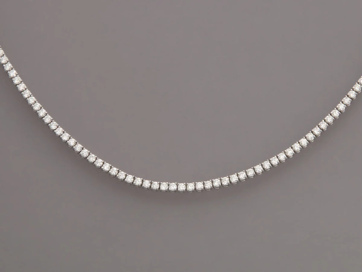 14K White Gold 5.35-Carat Eternity 2