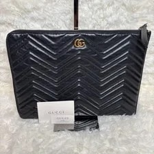 Gucci — Gucci GG Marmont Quilted Large Envelope — Handbag — resale