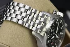 2021 IWC Pilots Chronograph Day Date Steel Black Dial 43MM IW377710 3