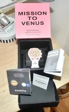 Swatch X Omega — Authentic As New in Box Swatch X Omega Bioceramic MoonSwatch Mission To Venus — Watch — resale