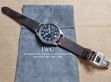 IWC — IWC Big Pilot Steel 46mm Black Dial Steel IW5002 First Version 7 Days Serviced — Watch — resale