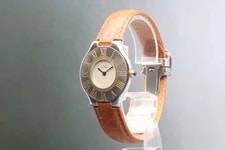 Cartier Must de 21 Roman Silver 31mm Quartz From Japan 3
