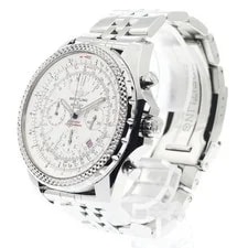 Breitling Bentley Motors A25362 49mm SS Silver #C4081 2