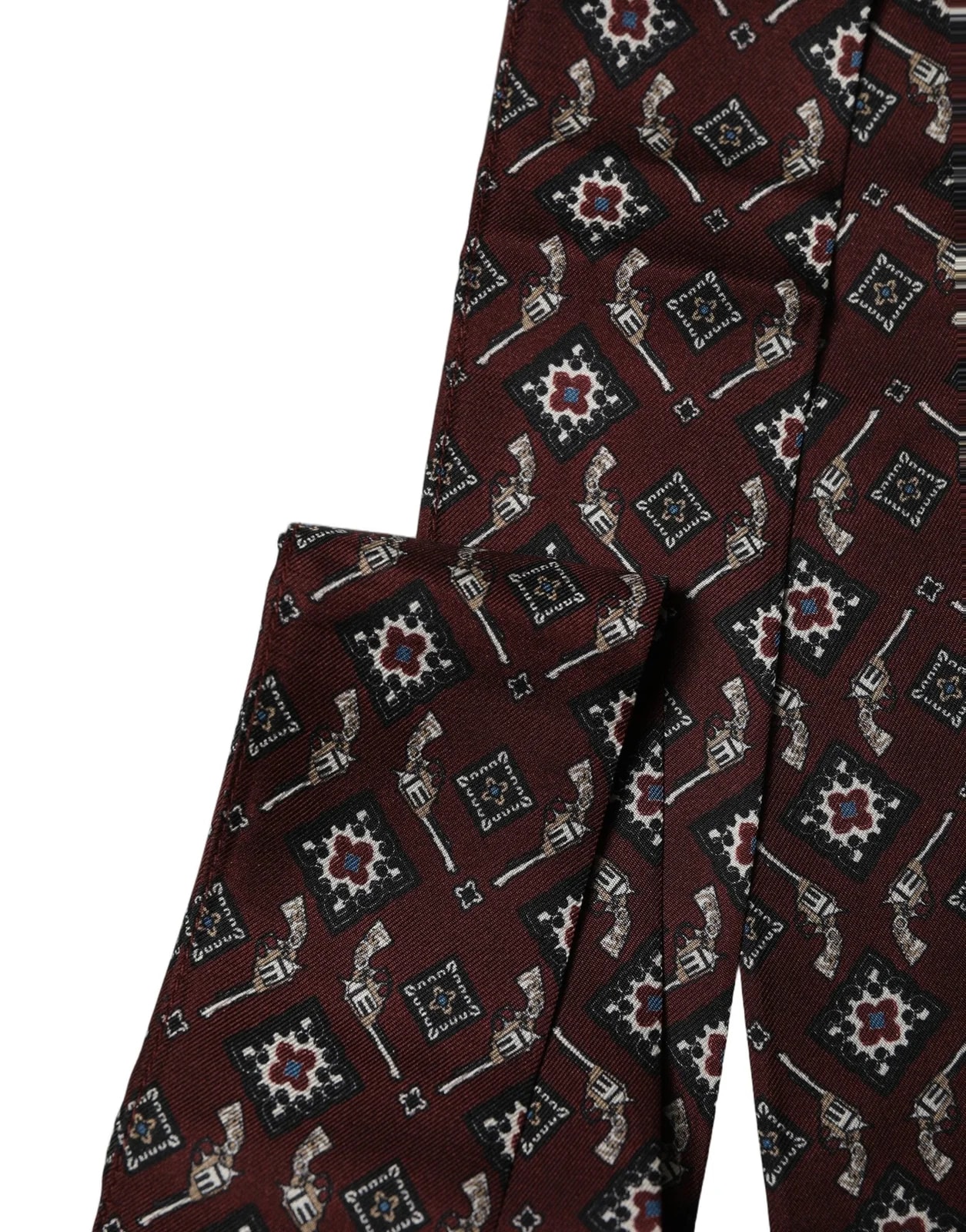 Dolce & Gabbana Skinny Twilly Fringed Foulard Scarf 4