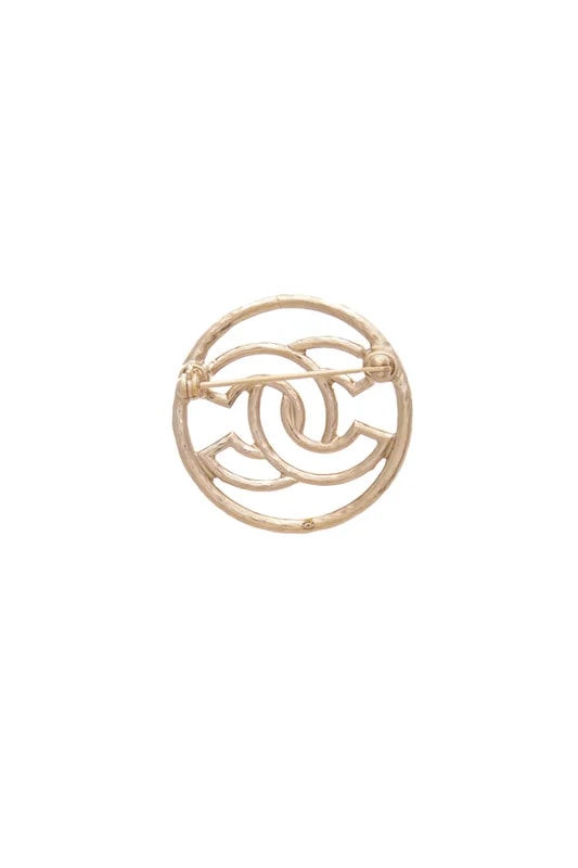 CC Circle Brooch 3