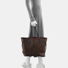 Louis Vuitton Neverfull Mm Checkered With Trim #0WL7 2