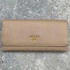 Good Condition Prada Martick Long Wallet X From Japan 2