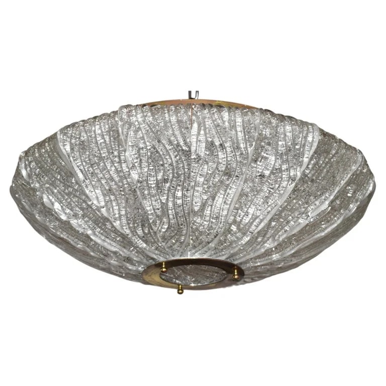 Barovier & Toso — Prototype "Royal" Plafonnier From Barovier & Toso, 1960s — lighting — resale