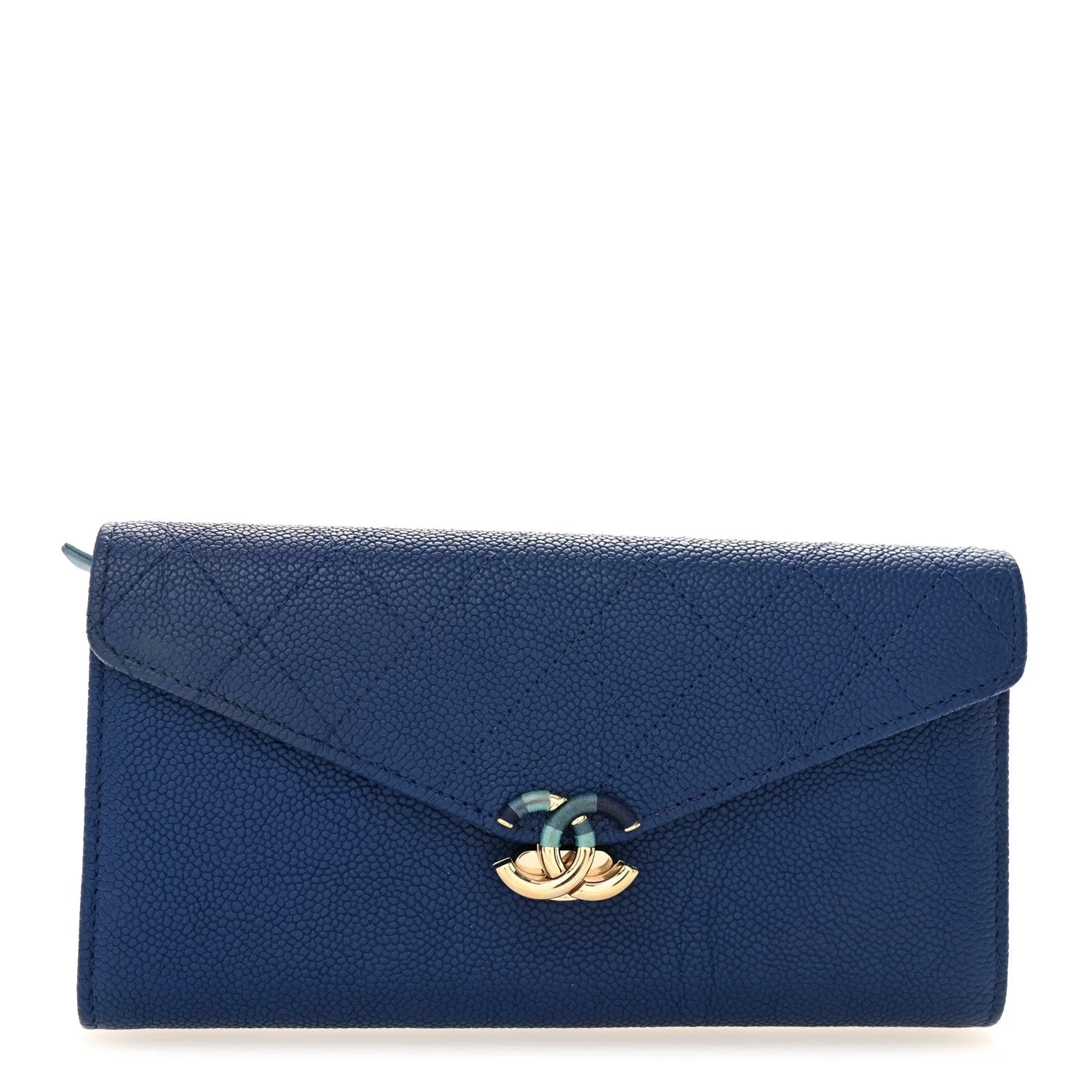 Chanel — CC Box Gusset Flap Wallet — Accessory — resale