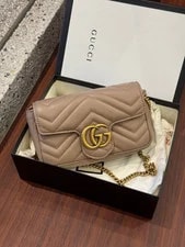 Gucci — Gucci GG Marmont Mini HW W/ Box & Dust — Handbag — resale