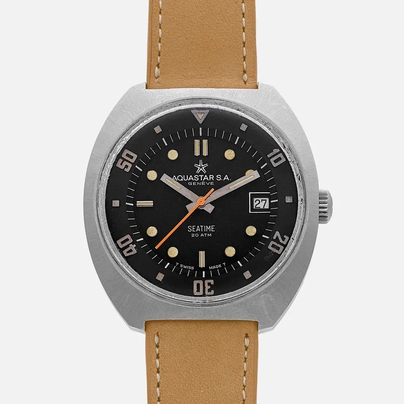 Aquastar — 1970s Aquastar Seatime Ref. 1000 — Watch — resale