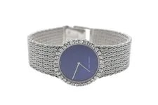 Audemars Piguet K18 WG Lapis Lazuli Diamond Bezel Manual Cal.2060 64.5g 4