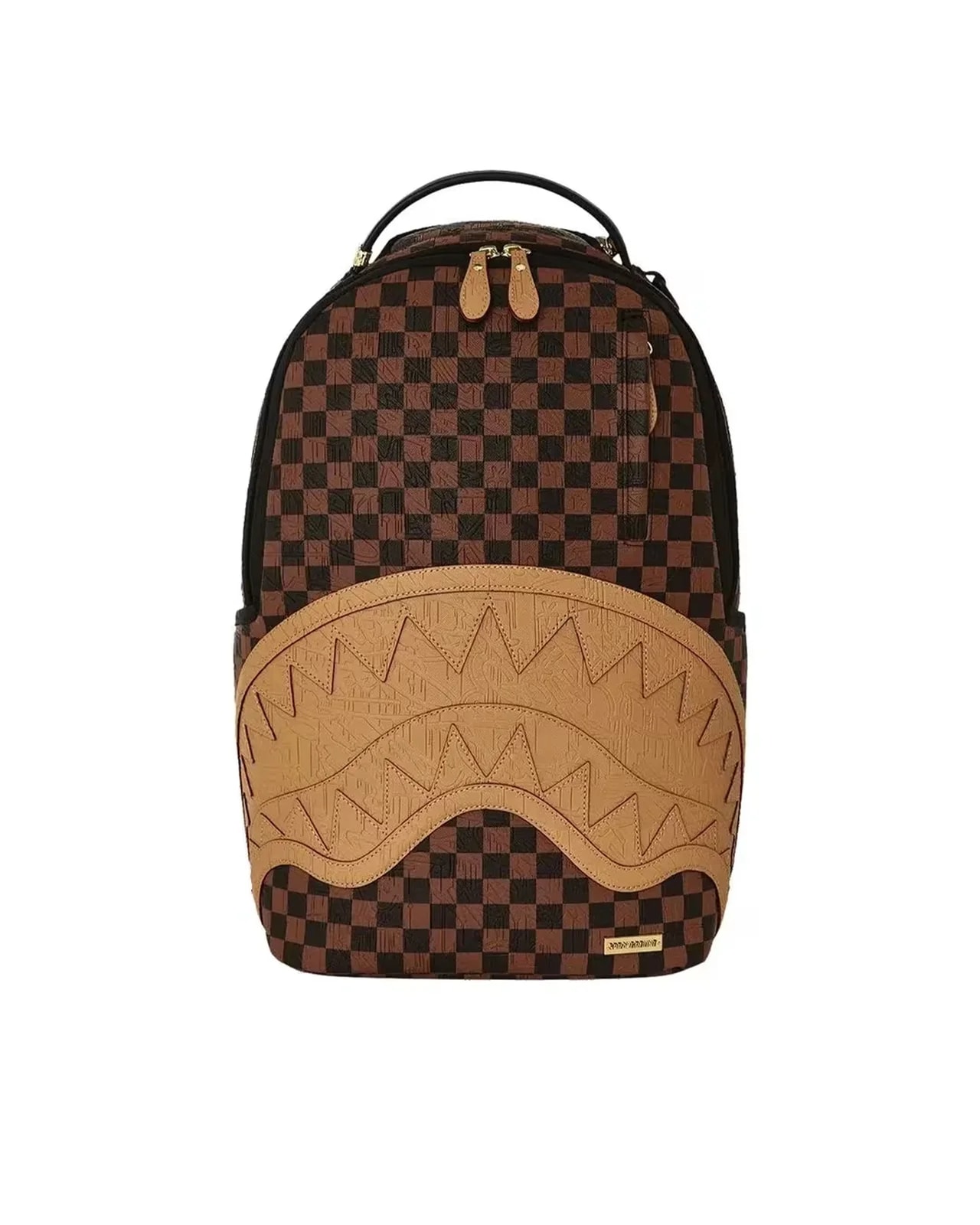 Sprayground — Sprayground Embossed Check Backpack — Polyvinyl Chloride — Handbag — resale