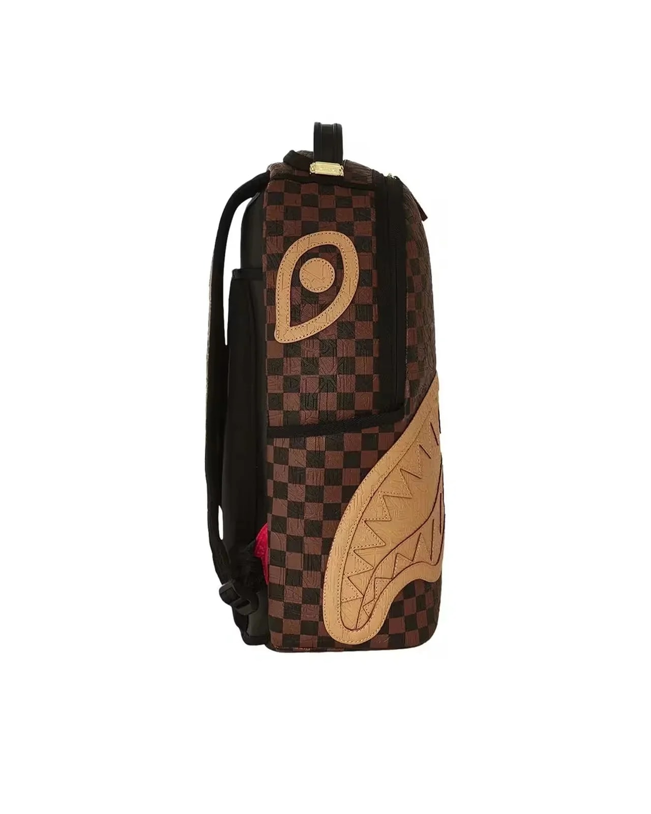 Sprayground Embossed Check Backpack — Polyvinyl Chloride 2
