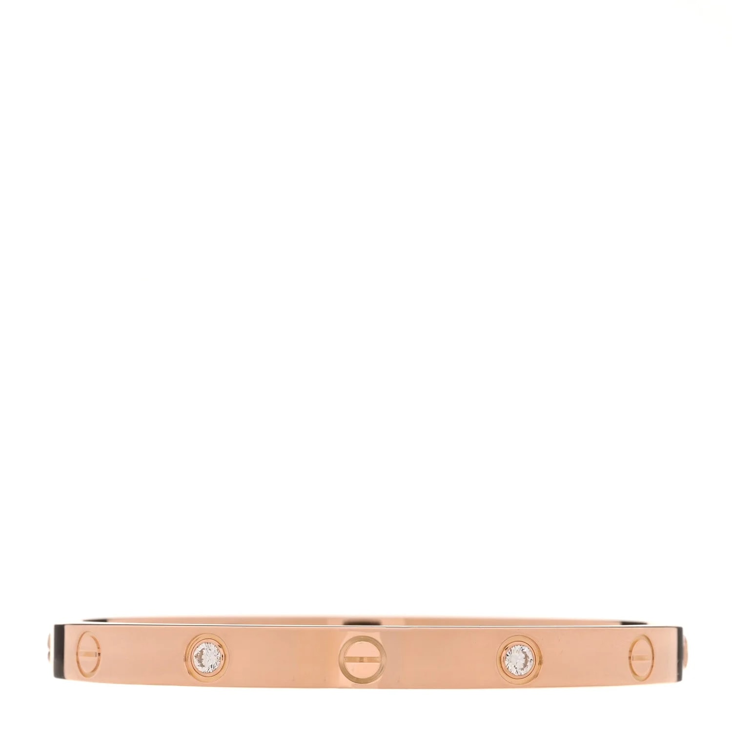 18K Yellow Gold 4 Love Bracelet 17 2